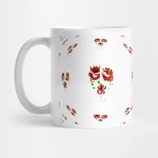 Canal flowers abstract bywhacky Mug